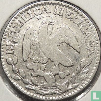 Mexiko 1 Real 1854 (Zs OM) - Bild 2