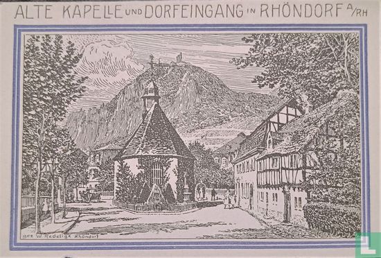 Honnef a. Rhein, Verkehrsvereine - 99 Pfennig 1921  - Afbeelding 2