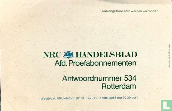 NRC Handelsblad - Hm [fl. 8,50] - Image 2