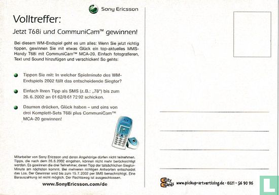 Sony Ericsson "tippen und gewinnen" - Bild 2
