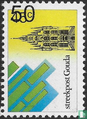 Stamp with print (mach/dun)