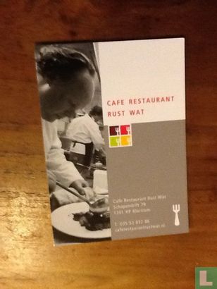 Café Restaurant Rust Wat