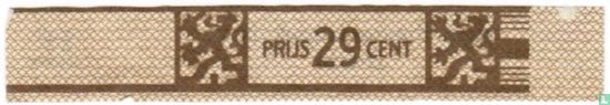 Prijs 29 cent - Agio sigarenfabriek N.V. Duizel - Afbeelding 1