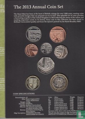 United Kingdom mint set 2013 - Image 2