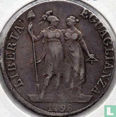 Genua 4 lire 1798 - Afbeelding 1