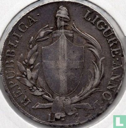 Genua 4 lire 1798 - Afbeelding 2