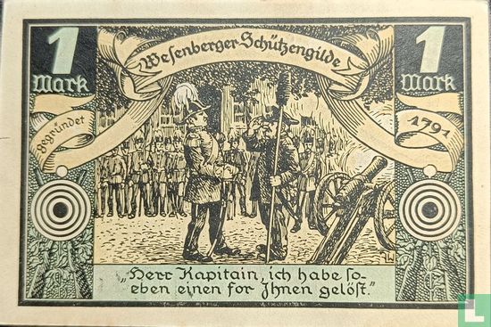 Wesenberg 1 mark 1922 - Image 2