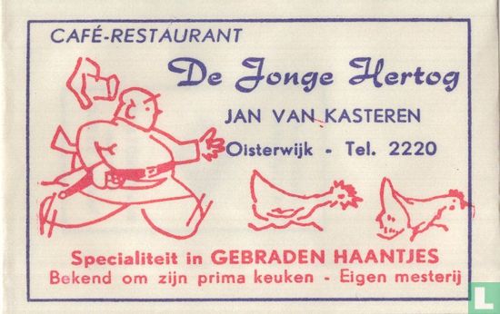 Café Restaurant De Jonge Hertog - Image 1