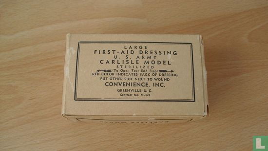 Large First-Aid Dressing U.S. Army - Image 1