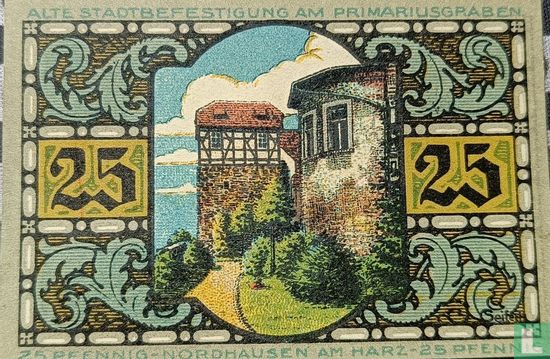 Nordhausen, Stadt - 25 Pfennig 1921 (variant?)) - Image 2