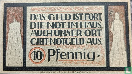 Lauenstein 10 Pfennig - Image 2
