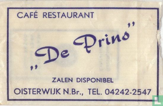 Café Restaurant "De Prins" - Bild 1