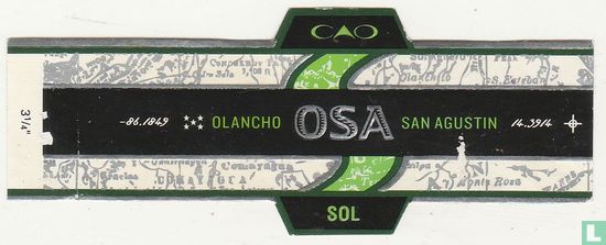 Cao - 86.1894 Olancho OSA San Agustin 14.3914 - Sol - Image 1