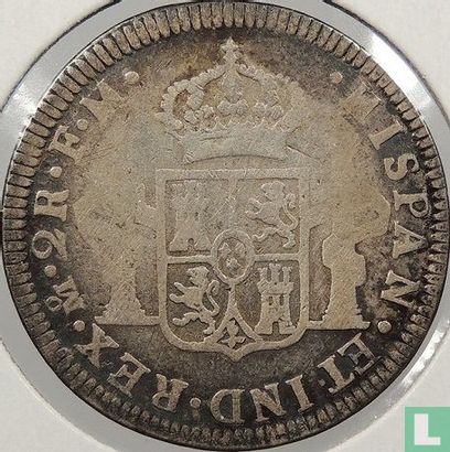 Mexico 2 reales 1786 (FM) - Image 2