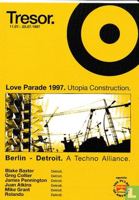 Tresor - Love Parade 1997 - Afbeelding 1