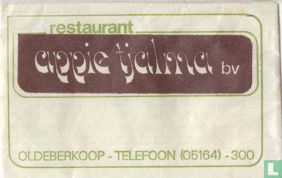 Restaurant Appie Tjalma BV - Image 1