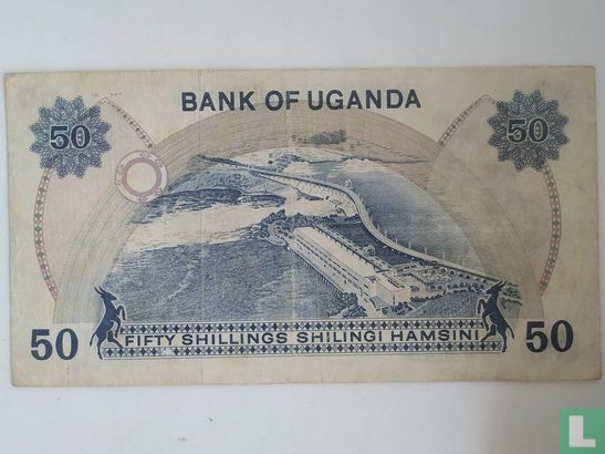 Uganda 50 Schilling - Bild 2