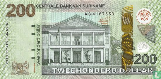 Suriname 200 Dollars 2024 - Afbeelding 1