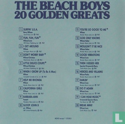 20 Golden Greats - Afbeelding 4