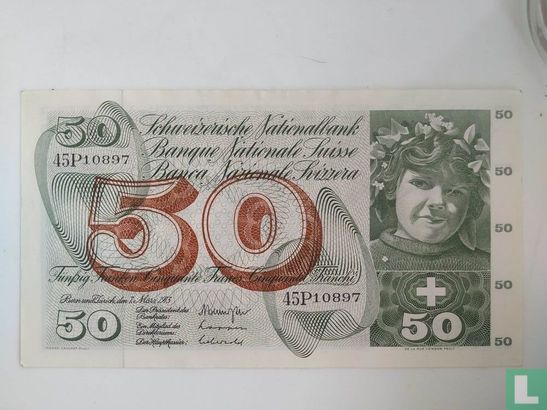 Suisse 50 Francs - Image 1