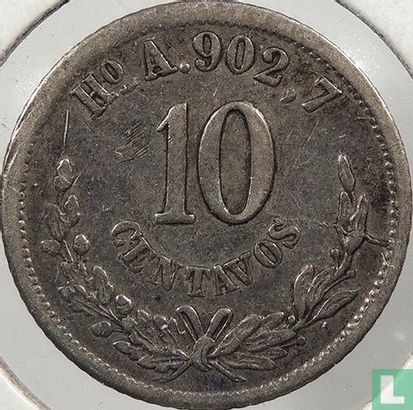 Mexique 10 centavos 1882 (Ho A) - Image 2