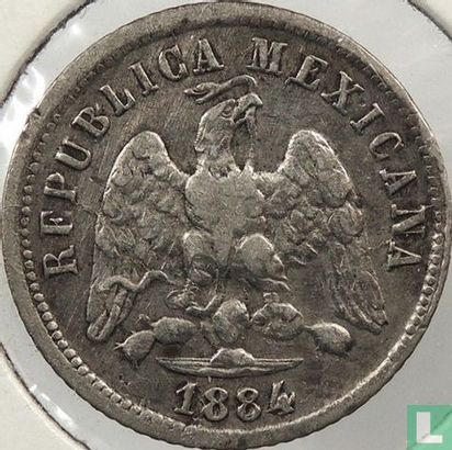 Mexico 10 centavos 1884 (Ho M) - Afbeelding 1