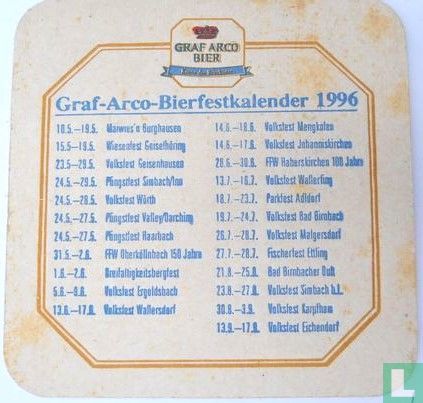 Graf-Arco-Bierfestkalender 1996 - Bild 2