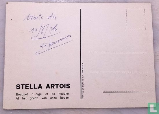   Stella Artois bouquet d'orge et de houblon. - Afbeelding 2