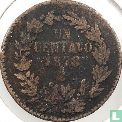 Mexico 1 centavo 1878 (Zs) - Image 1