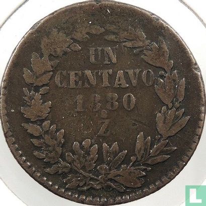 Mexico 1 centavo 1880 (Zs) - Afbeelding 1