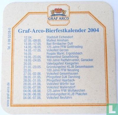 Graf-Arco-Bierfestkalender 2004 - Bild 1