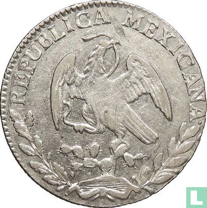 Mexique 2 reales 1868 (Zs YH) - Image 2