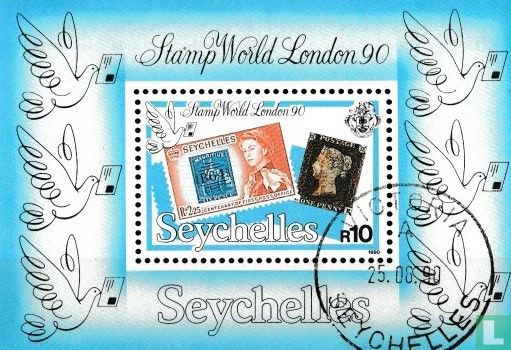 Postzegeltentoonstelling Londen 1990