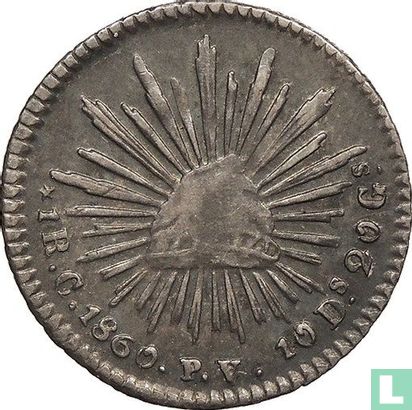 Mexiko 1 Real 1860 (C PV) - Bild 1