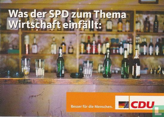 CDU "Was der SPD zum Thema..." - Afbeelding 1