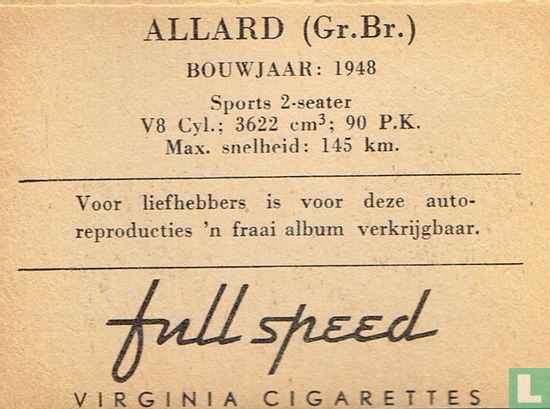 Allard (Gr.Br.) - Image 2