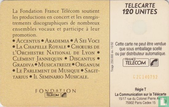 France Télécom Mécène de la musique vocale - Afbeelding 2