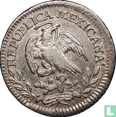 Mexico ½ real 1828 (Mo JM) - Afbeelding 2