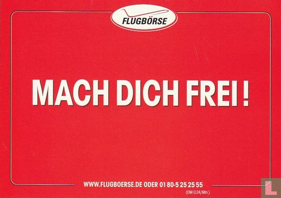 Flugbörse "Mach Dich Frei!" - Afbeelding 1