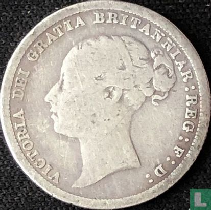 Verenigd Koninkrijk 6 pence 1883 - Afbeelding 2
