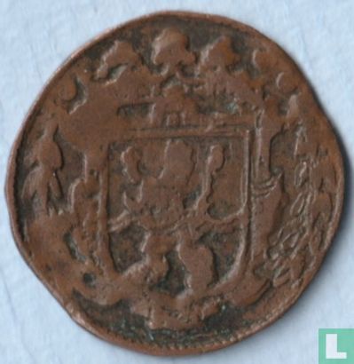 Overijssel 1 duit ND (1604-1606 - flat bottom crown) - Image 2