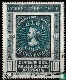 100 Jahre chilenische Briefmarken