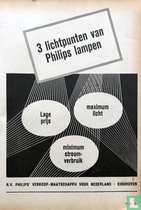 3 lichtpunten van Philips lampen