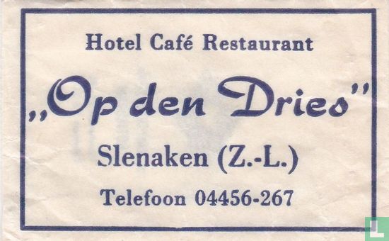 Hotel Café Restaurant "Op den Dries" - Image 1