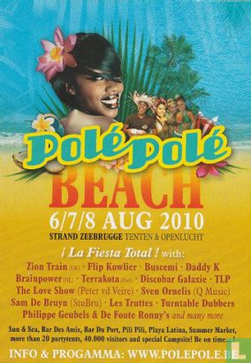 5047 - Polé Polé  - Beach 6/7/8 aug 2010 - Afbeelding 1