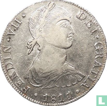 Pérou 8 reales 1811 (type 1) - Image 1
