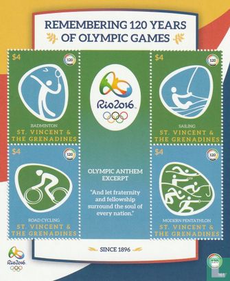 120 years of the Olympic Games