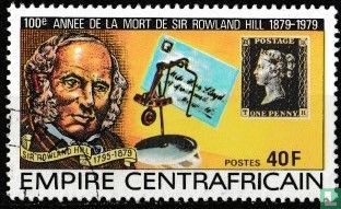 100th anniversary of Sir Rowland Hill's death