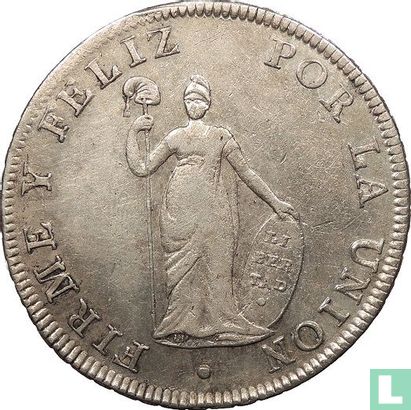 Peru 8 Real 1826 (LIMA) - Bild 2