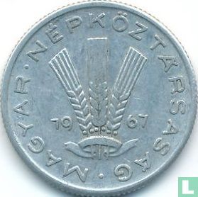 Ungarn 20 Fillér 1967 - Bild 1